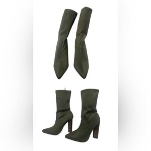 Olive Green Fashion Nova - King of Me Boots